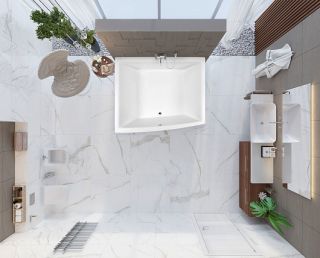 Акриловая ванна VAGNERPLAST IMPOSSIBLE 190